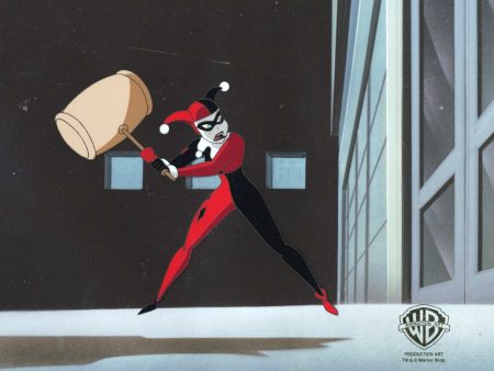 The New Batman Adventures Original Production Cel: Harley Quinn Online now