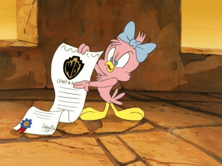 Tiny Toons Original Production Cel:  Sweetie-Pie For Cheap