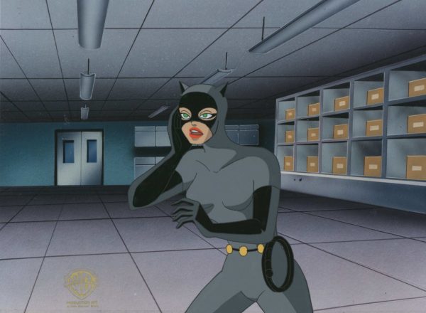 Batman The Animated Series Original Production Cel: Catwoman Hot on Sale