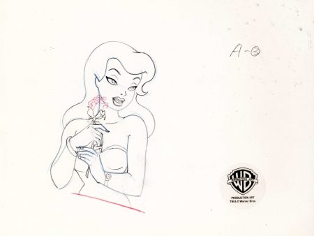 Batman The Animated Series Original Production Drawing: Poison Ivy Online now