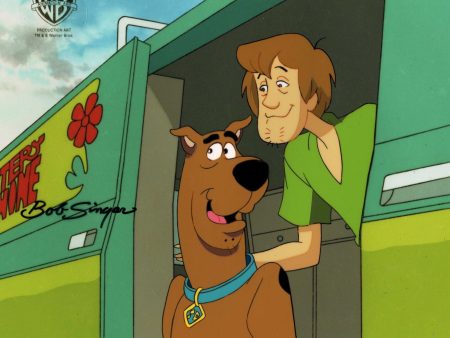 Scooby-Doo on Zombie Island Original Production Cel With Matching Drawing: Scooby and Shaggy Discount