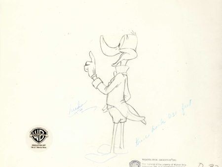 Looney Tunes Original Production Drawing: Daffy Duck Discount