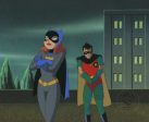 Batman The Animated Series Original Production Cel: Batgirl and Robin Online Hot Sale