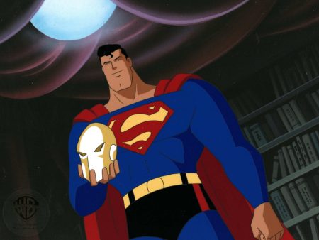 Superman the Animated Series Original Production Cel: Superman For Cheap