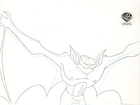 Batman The Animated Series Original Production Drawing: Man-Bat on Sale