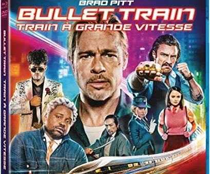 BULLET TRAIN  - BLU-2022-BRAD PITT-INC. DVD COPY Sale