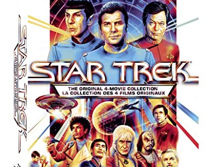 STAR TREK: THE ORIGINAL 4-MOVIE COLLECTION [BLU-RAY] Cheap