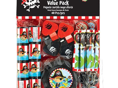 Little Pirate Mega Mix Value Pack Favors 48pcs For Cheap