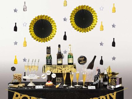 Deluxe Bubbly Bar Decorating Kit Supply