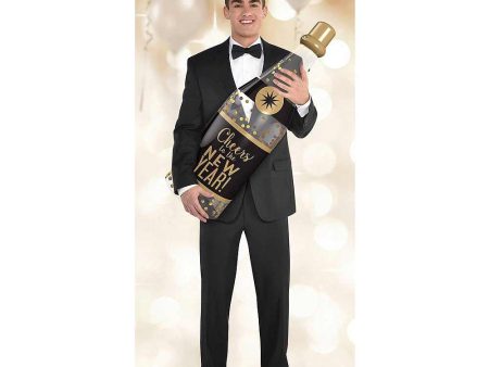 Champagne Inflatable Bottle Prop 36in on Sale