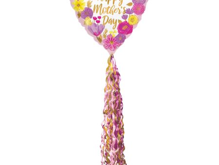 Mother s Day Floral Pom Pom Airwalker 81x213cm Online now