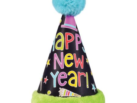 Happy New Year Child Cone Hat with Fabric Trim Online