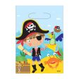 Little Pirate Loot Bags 8pcs Supply