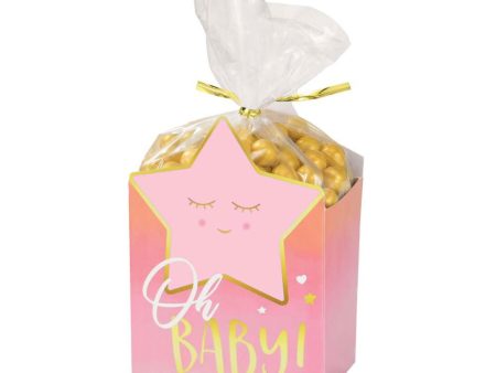 Oh Baby Girl Favor Box Kit 8pcs For Sale