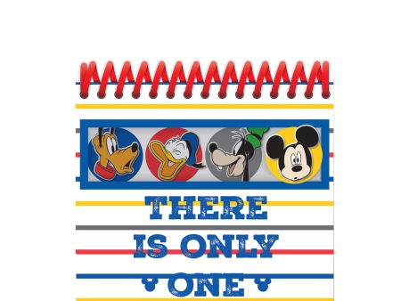 Mickey Mouse Spiral Notepads 4pcs Online Sale