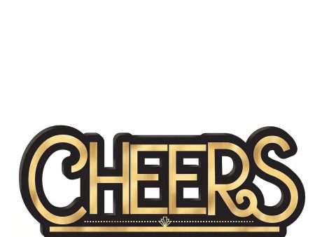 Cheers Standing Sign Decoration Supply