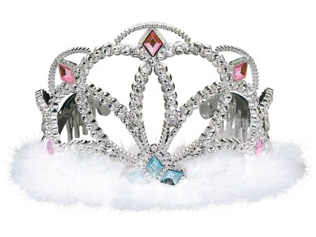 Diamond Electroplated Tiara 3.5 x 4.5in Online now