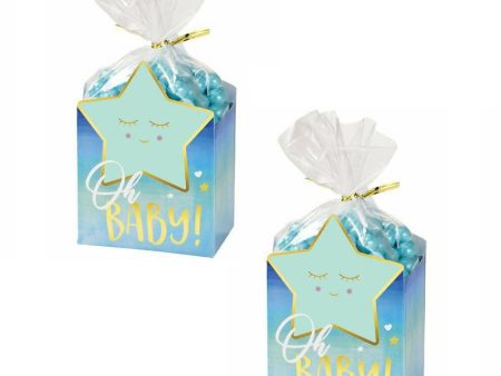 Oh Baby Boy Favor Box Kit 8pcs For Discount