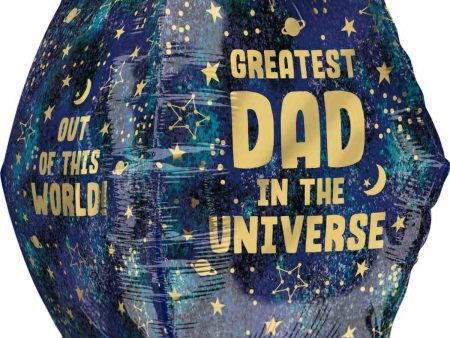 Galaxy Dad Anglez UltraShape Balloon 40cm For Sale