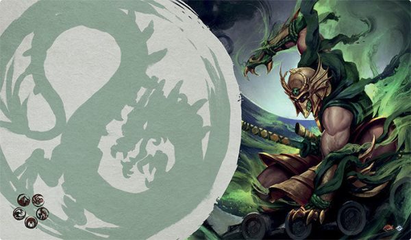 Legend of the Five Rings - Master of the High House of Light Playmat on Sale