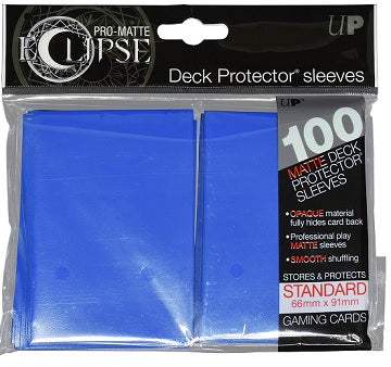 Ultra Pro - PRO-Matte Eclipse 100ct Matte Standard Deck Protector Sleeves: Pacific Blue Sale